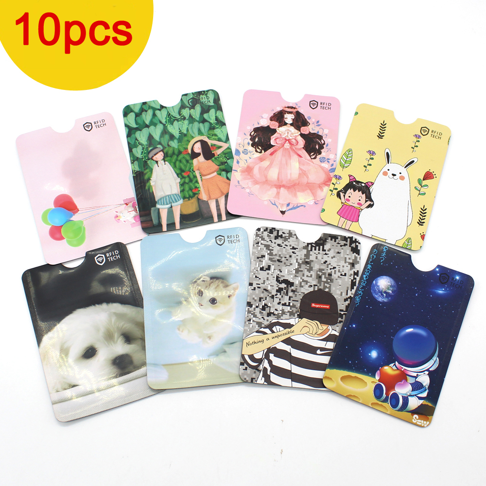 Card Index Box - 10Pcs New Anti Rfid Bank Card