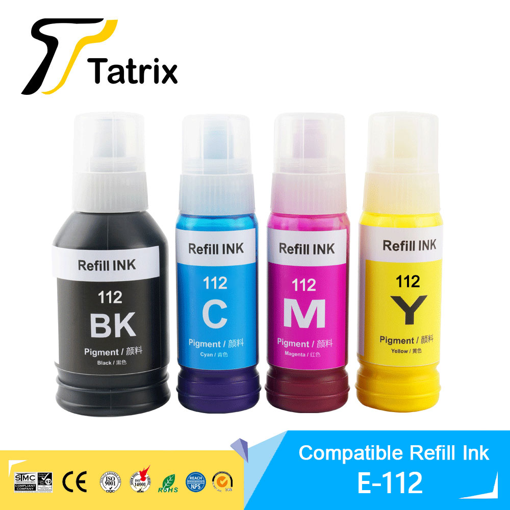 Fountain Pen Bottled Ink - Tatrix 112 Premium Color Compatible Bulk