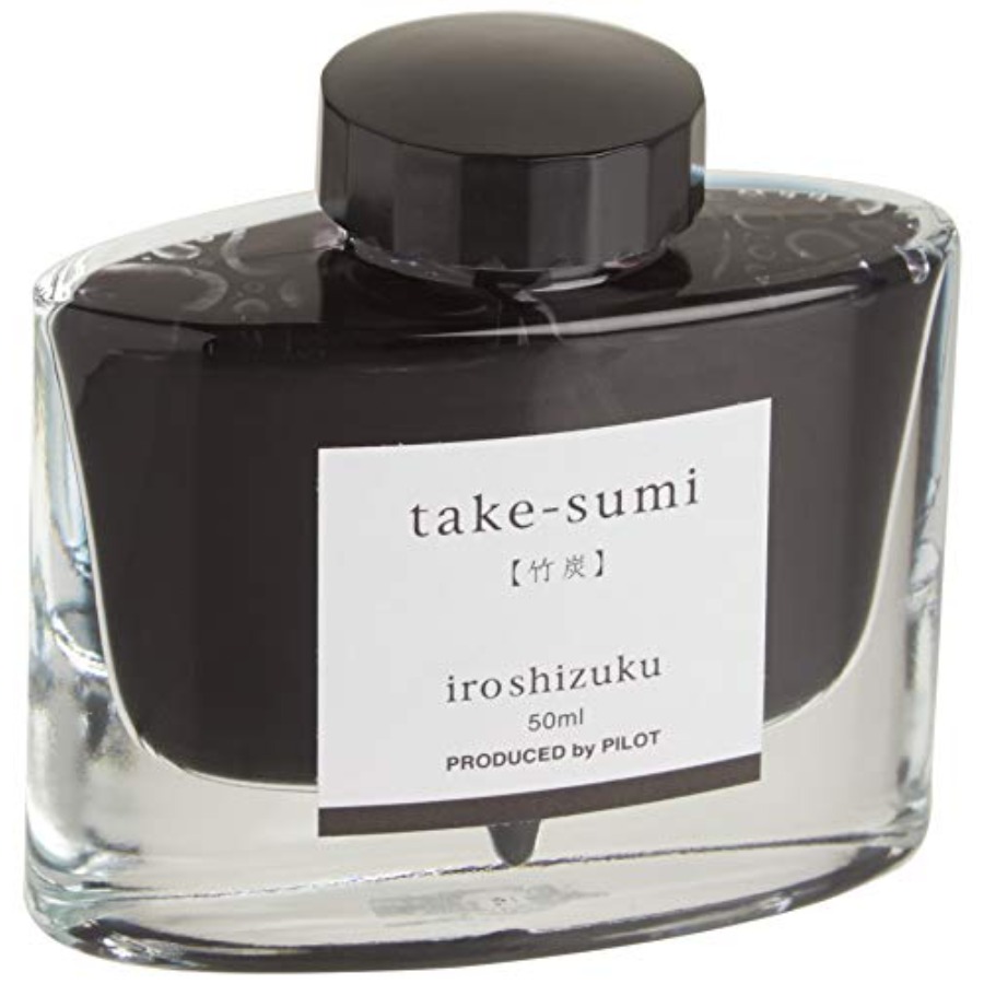 Fountain Pen Bottled Ink - Iroshizuku Bottled Fountain Pen Ink, Take-Sumi,