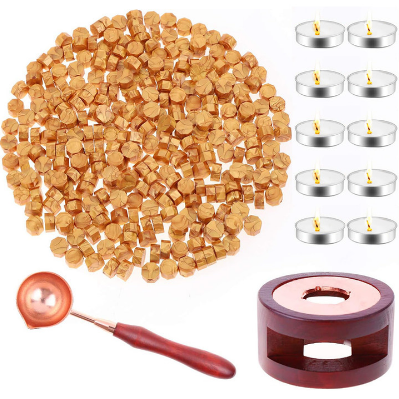 Wax Seal Set Includes 200 Gold – Wax Seal Stamp Set Bewertung und Preis