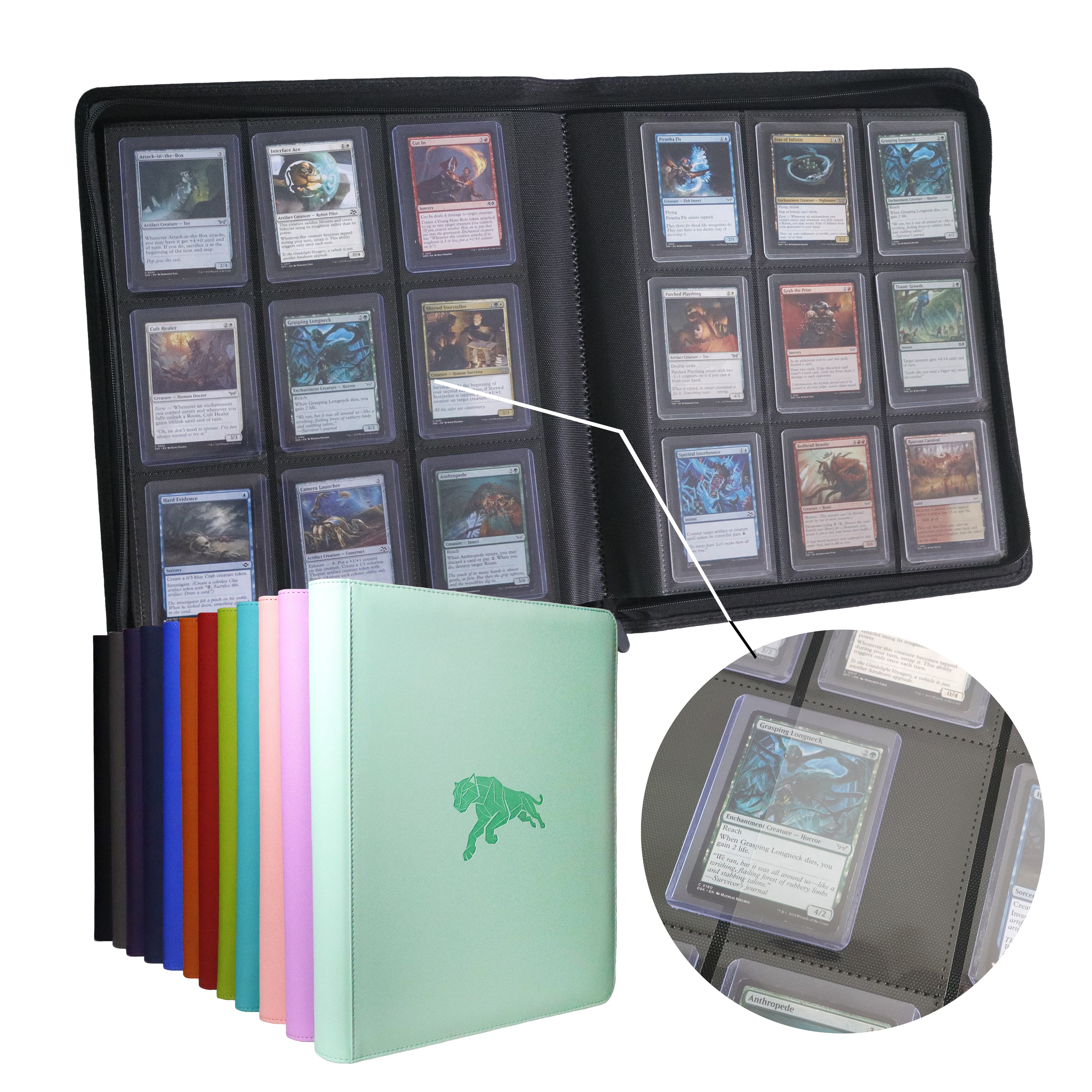360 Pockets 9-Pocket PU Leathe – Card Index Box Bewertung und Preis