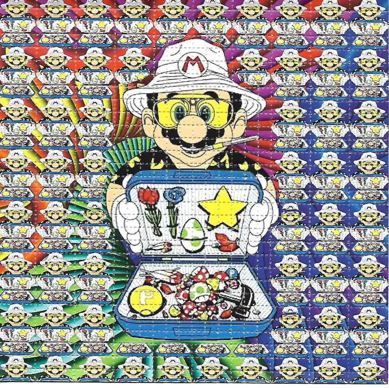 Mushroom Dealer Psychedelic LS – Ink Blotter Paper Bewertung und Preis