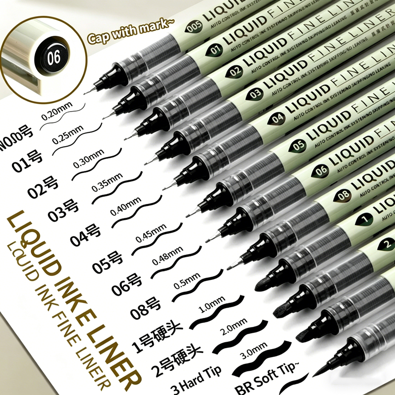 12 Tibs Black Pen Fine Line Sk – Correction Pen Fine Bewertung und Preis