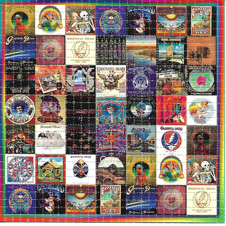 60s Album Psychedelic LSD/Acid – Ink Blotter Paper Bewertung und Preis