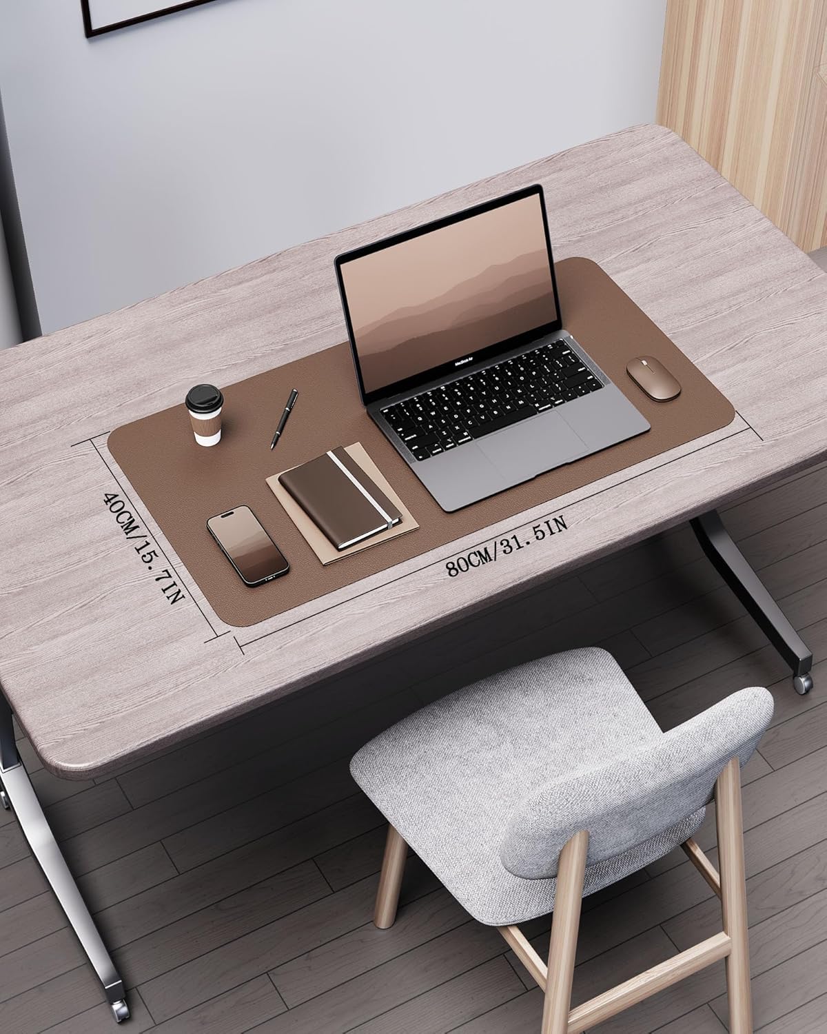 Double-Sided Desk Pad 31.5x15. – Leather Desk Pad Bewertung und Preis