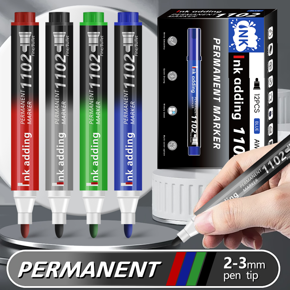 4/6/12 pcs/Set Permanent Marke – Correction Pen Fine Bewertung und Preis