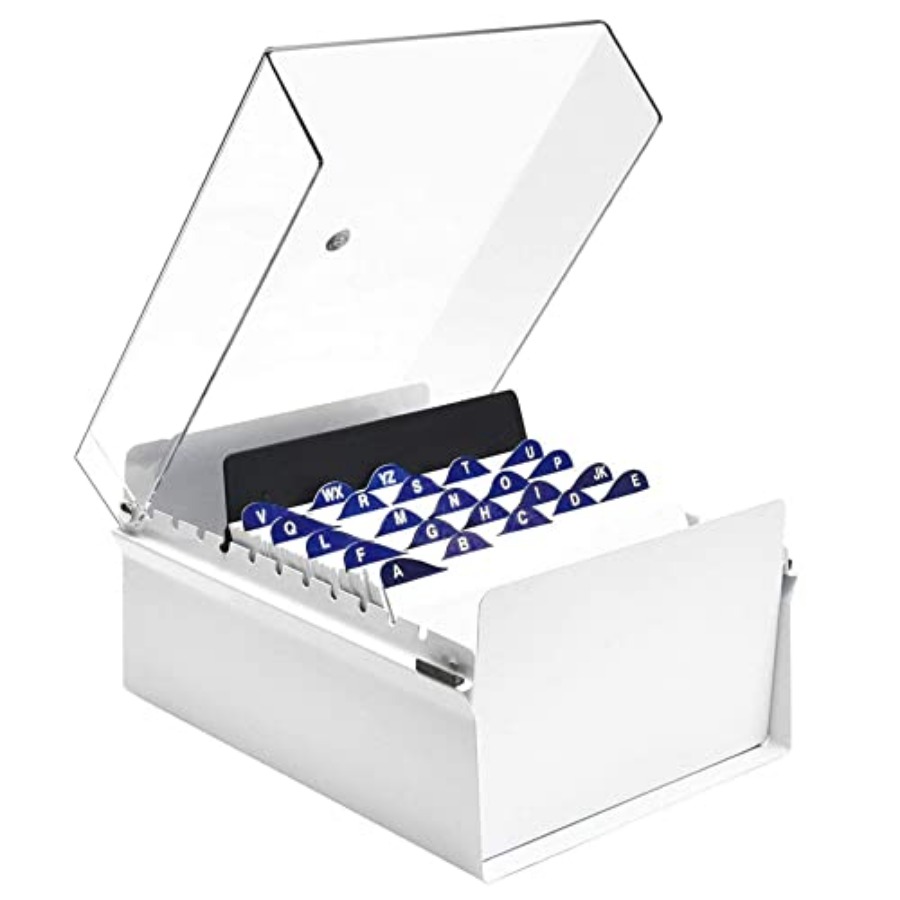 5 X 8 Card File Holder Organiz – Card Index Box Bewertung und Preis