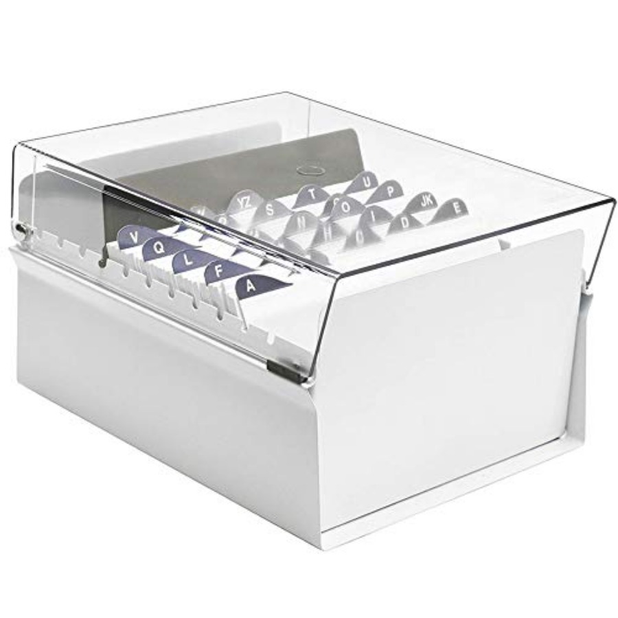 5 X 8 Card File Holder Organiz – Card Index Box Bewertung und Preis