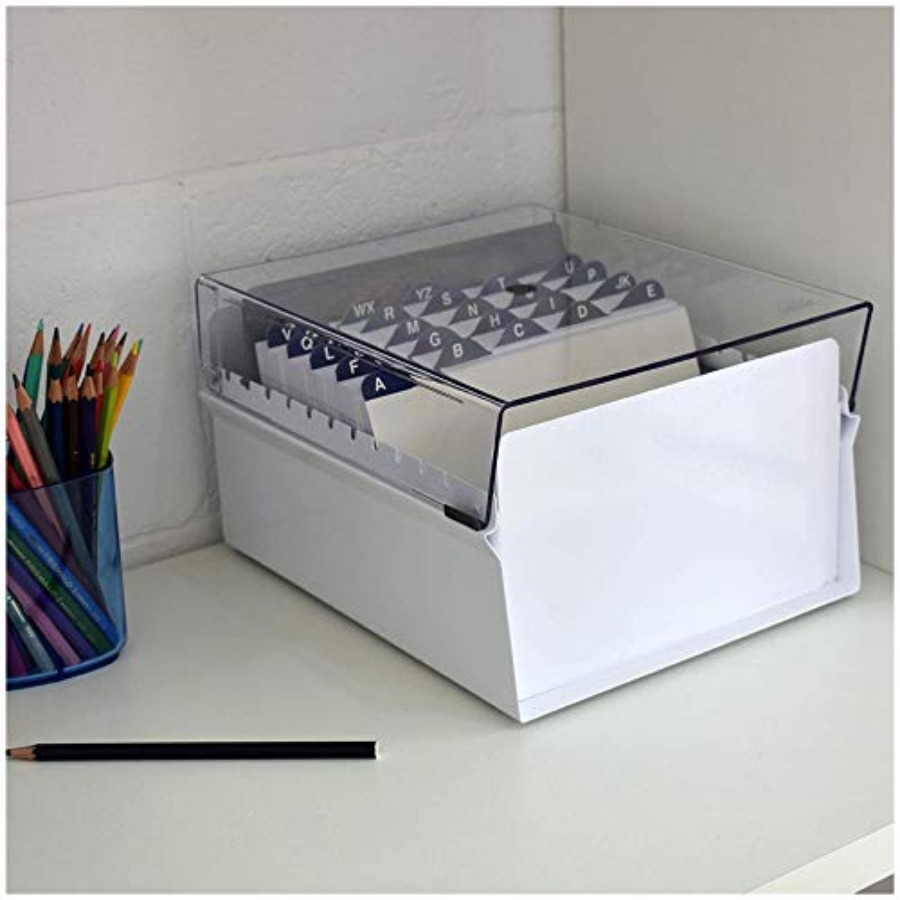5 X 8 Card File Holder Organiz – Card Index Box Bewertung und Preis