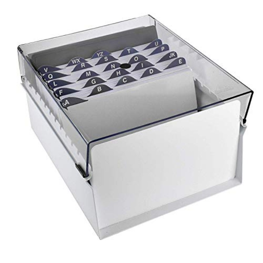 5 X 8 Card File Holder Organiz – Card Index Box Bewertung und Preis