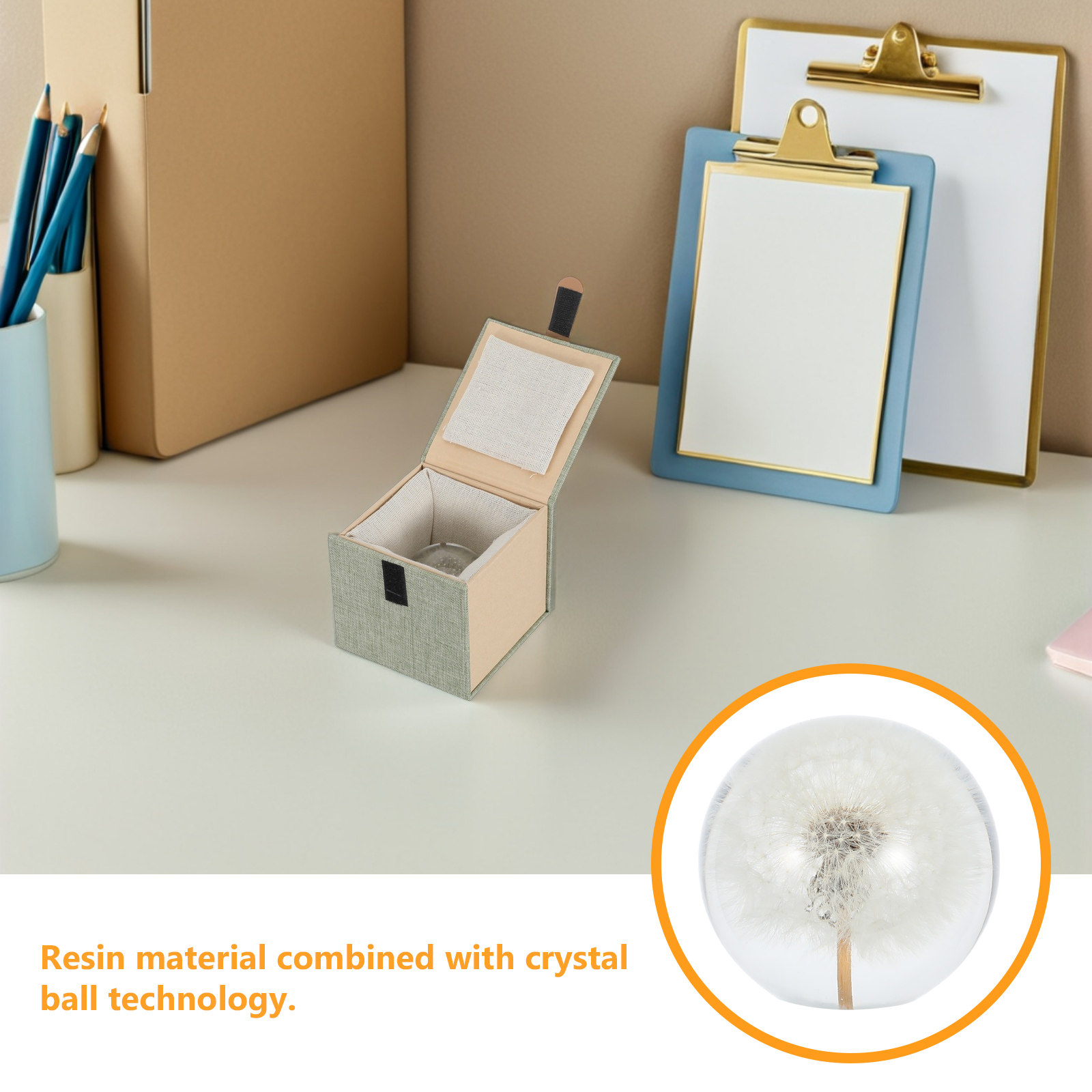 Dandelion Crystal Ball Glass S – Paper Weight Crystal Bewertung und Preis