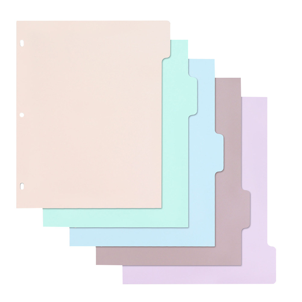 1Set Frosted PP Binder Divider – Tab Divider A4 Bewertung und Preis