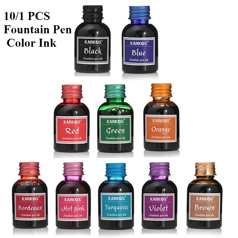 10/1 PCS 30ml Various Colors I – Fountain Pen Bottled Ink Bewertung und Preis