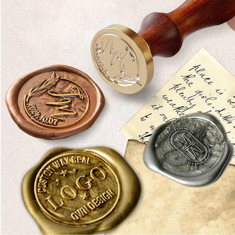 Custom Your Logo 25/30/40/50mm – Wax Seal Stamp Set Bewertung und Preis