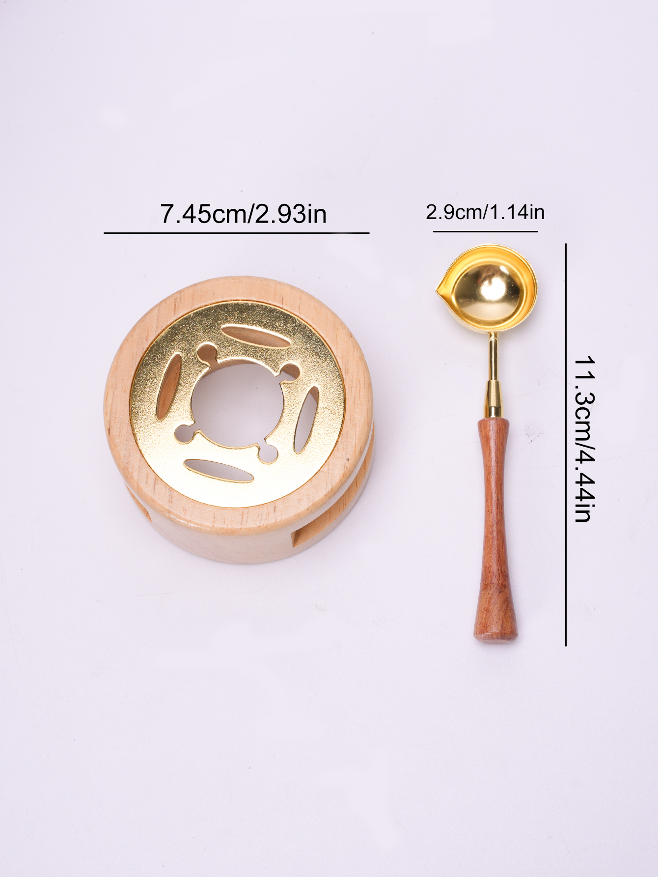 1set Wax Seal Set Wood Wax Mel – Wax Seal Stamp Set Bewertung und Preis