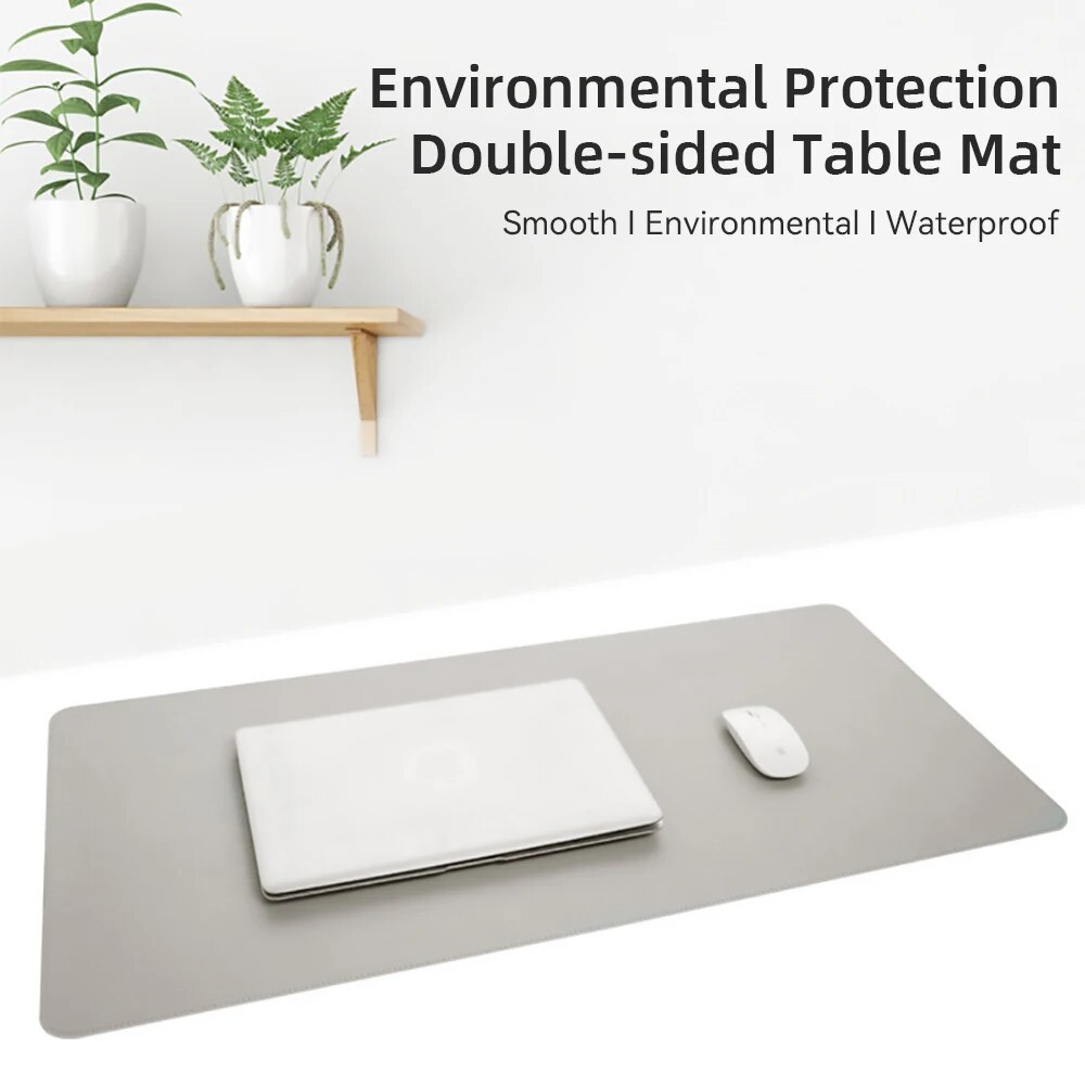 1 Pcs Large Size 60*30mm Offic – Leather Desk Pad Bewertung und Preis