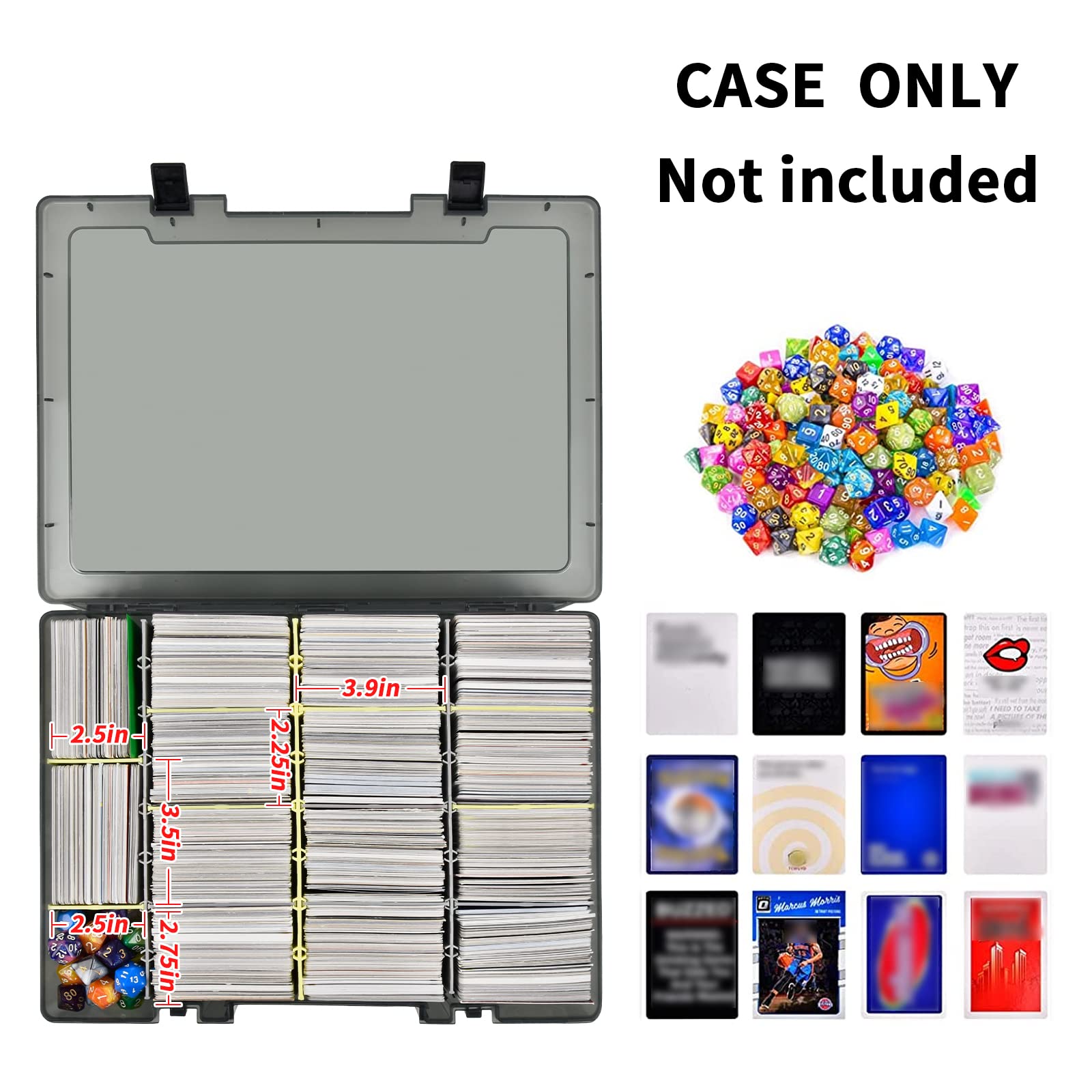 Trading Card Storage Box, 2300 – Card Index Box Bewertung und Preis