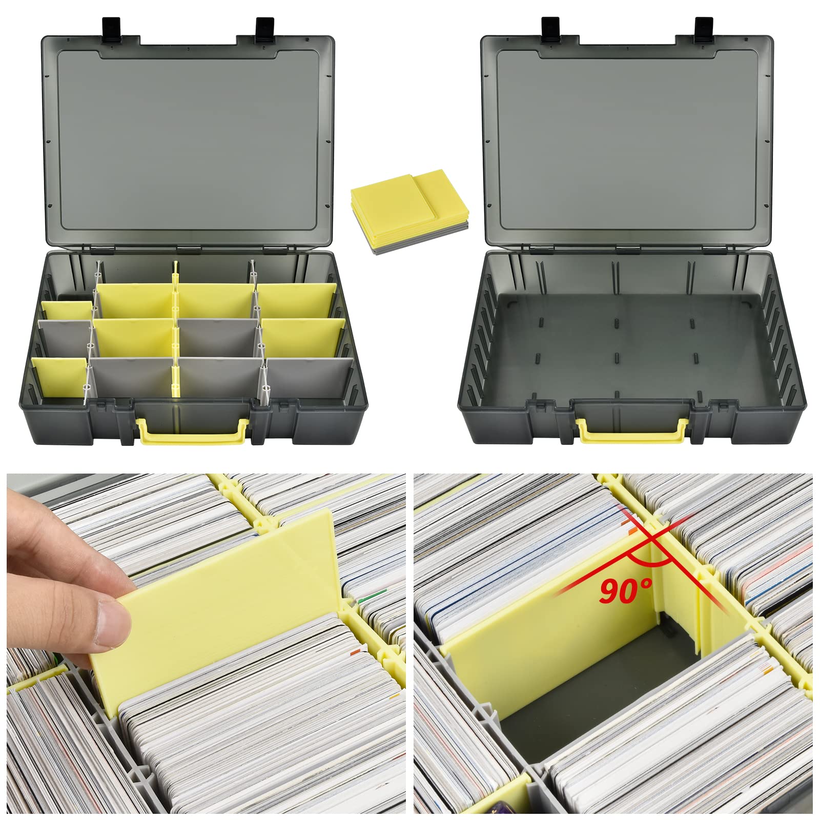 Trading Card Storage Box, 2300 – Card Index Box Bewertung und Preis