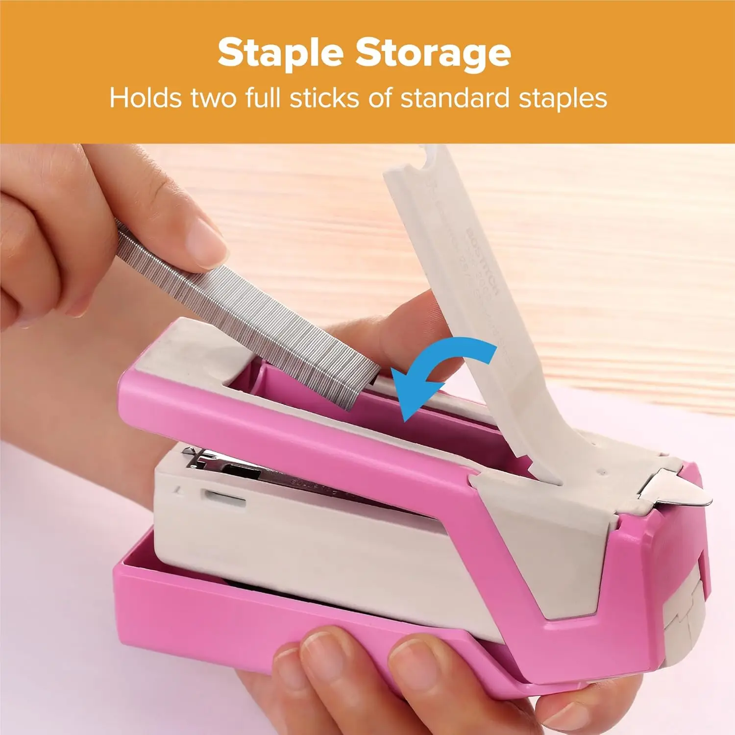 Spring-Powered Stapler, 3-in-1 – Stapler Half Strip Bewertung und Preis