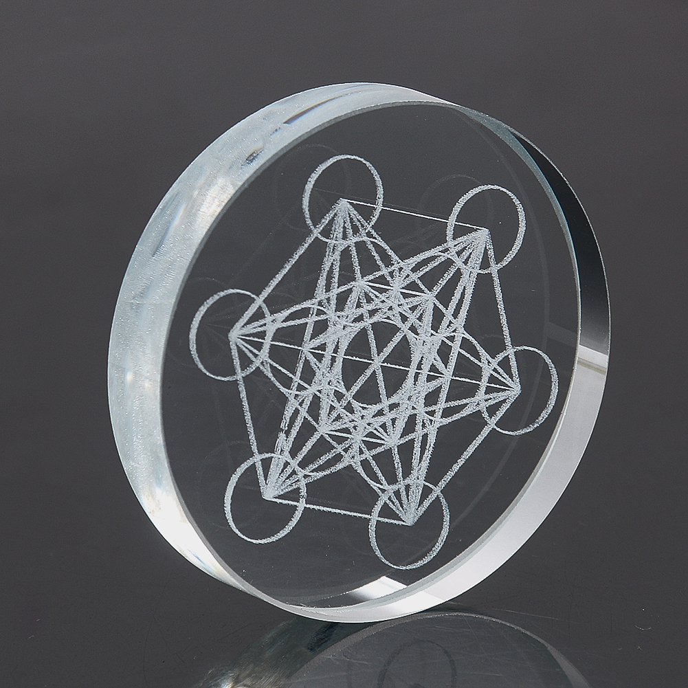 Metatron Cube Crystal Display  – Paper Weight Crystal Bewertung und Preis