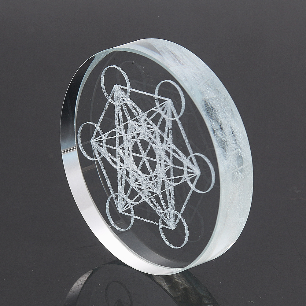 Metatron Cube Crystal Display  – Paper Weight Crystal Bewertung und Preis