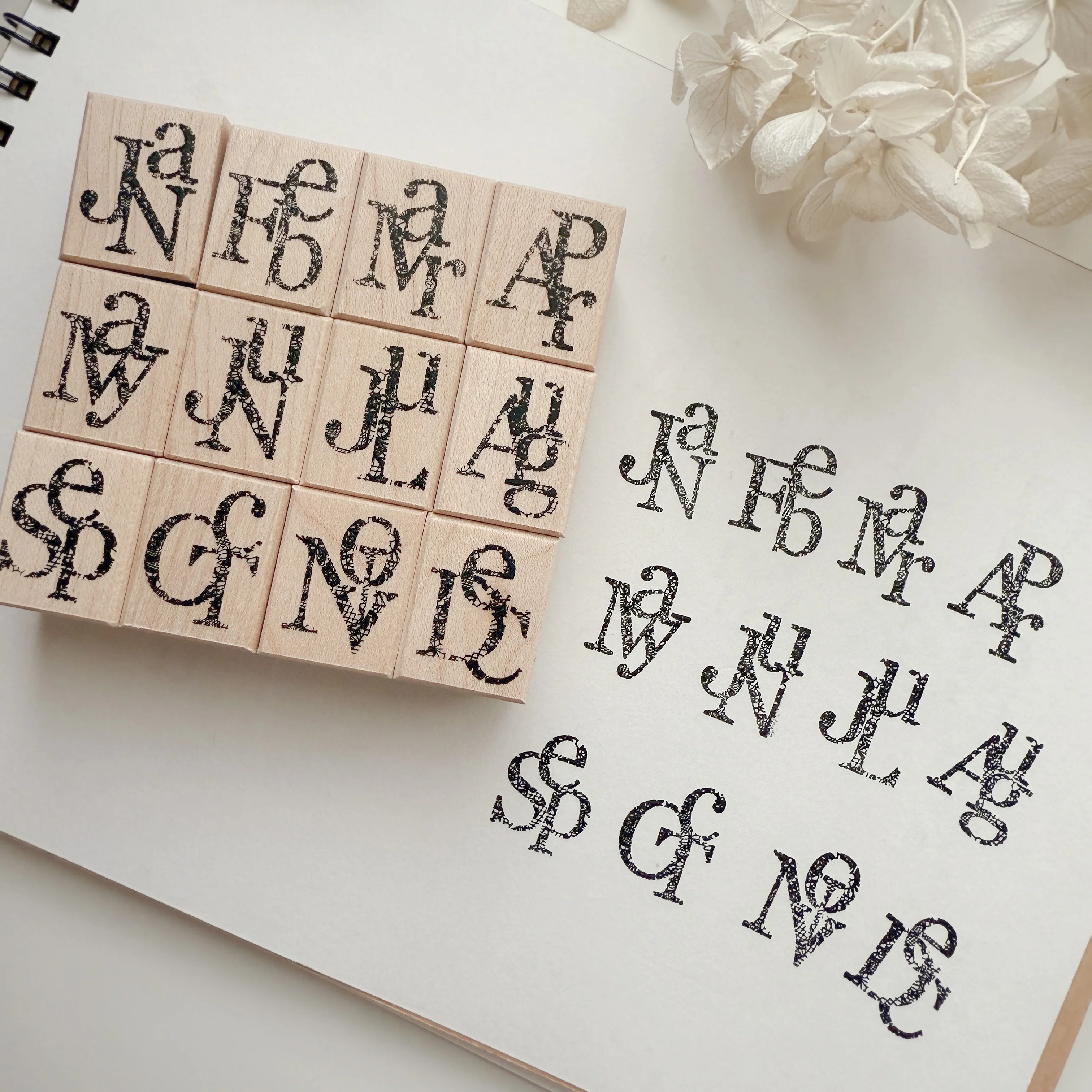 Journal Pages Vintage Month Wh – Rubber Date Stamp Bewertung und Preis