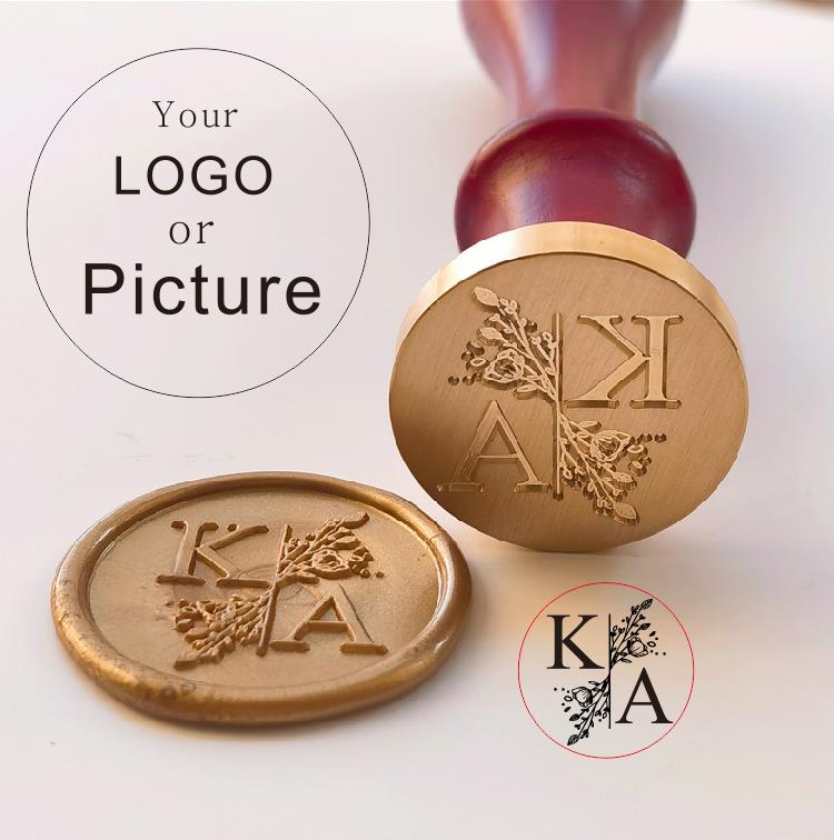 Custom Seal Wax Seal Stamp Cus – Rubber Date Stamp Bewertung und Preis