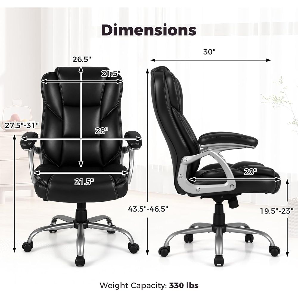 High Back Leather Ergonomic Sw – Leather Desk Pad Bewertung und Preis