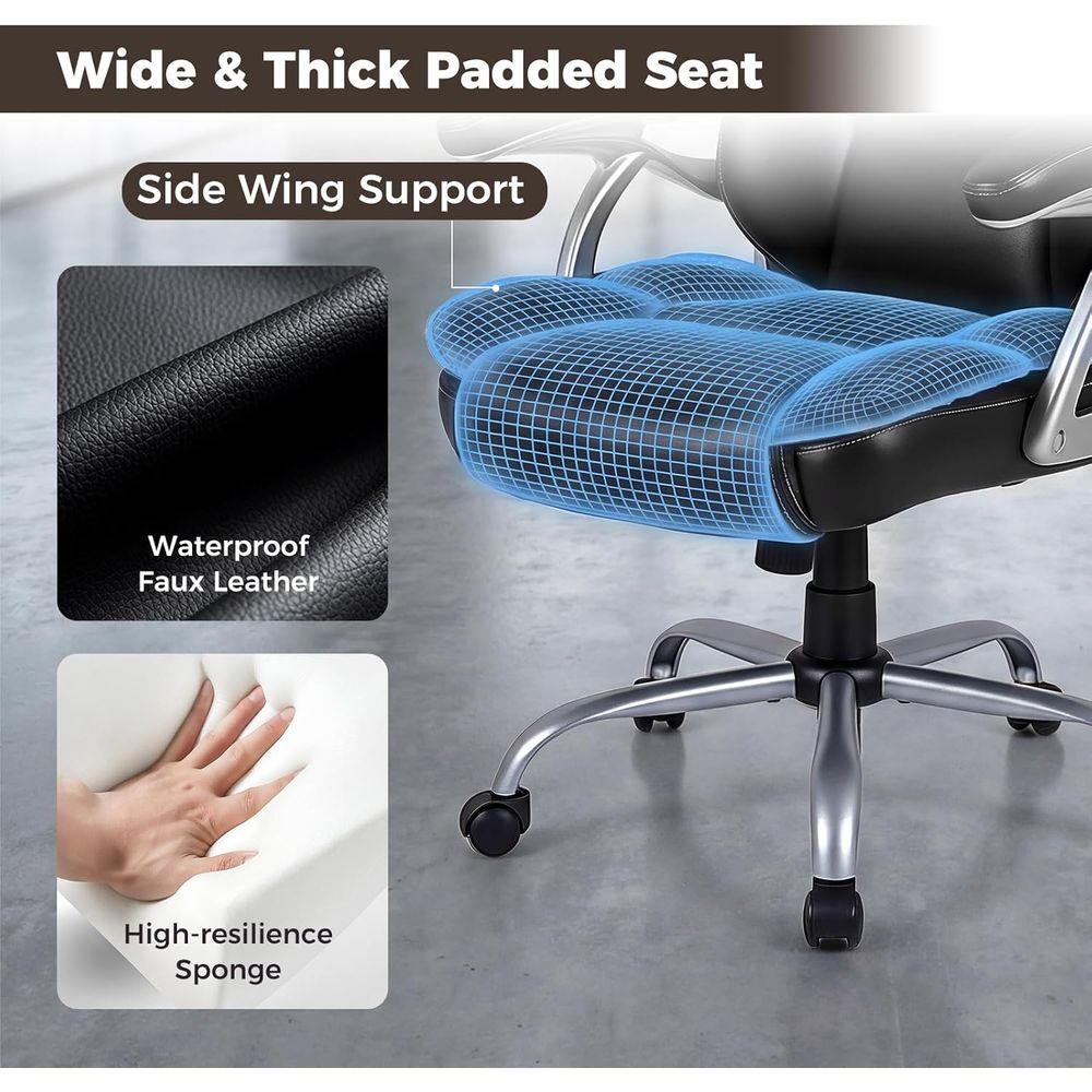 High Back Leather Ergonomic Sw – Leather Desk Pad Bewertung und Preis