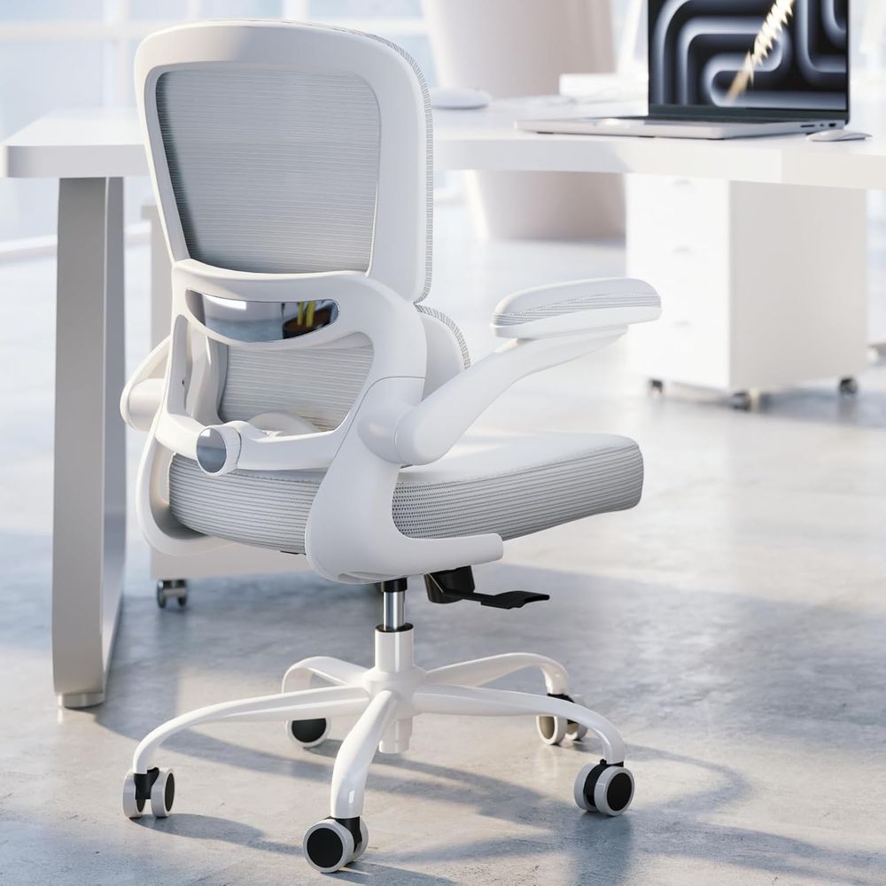 Ergonomic Desk Chair with Adju – Leather Desk Pad Bewertung und Preis