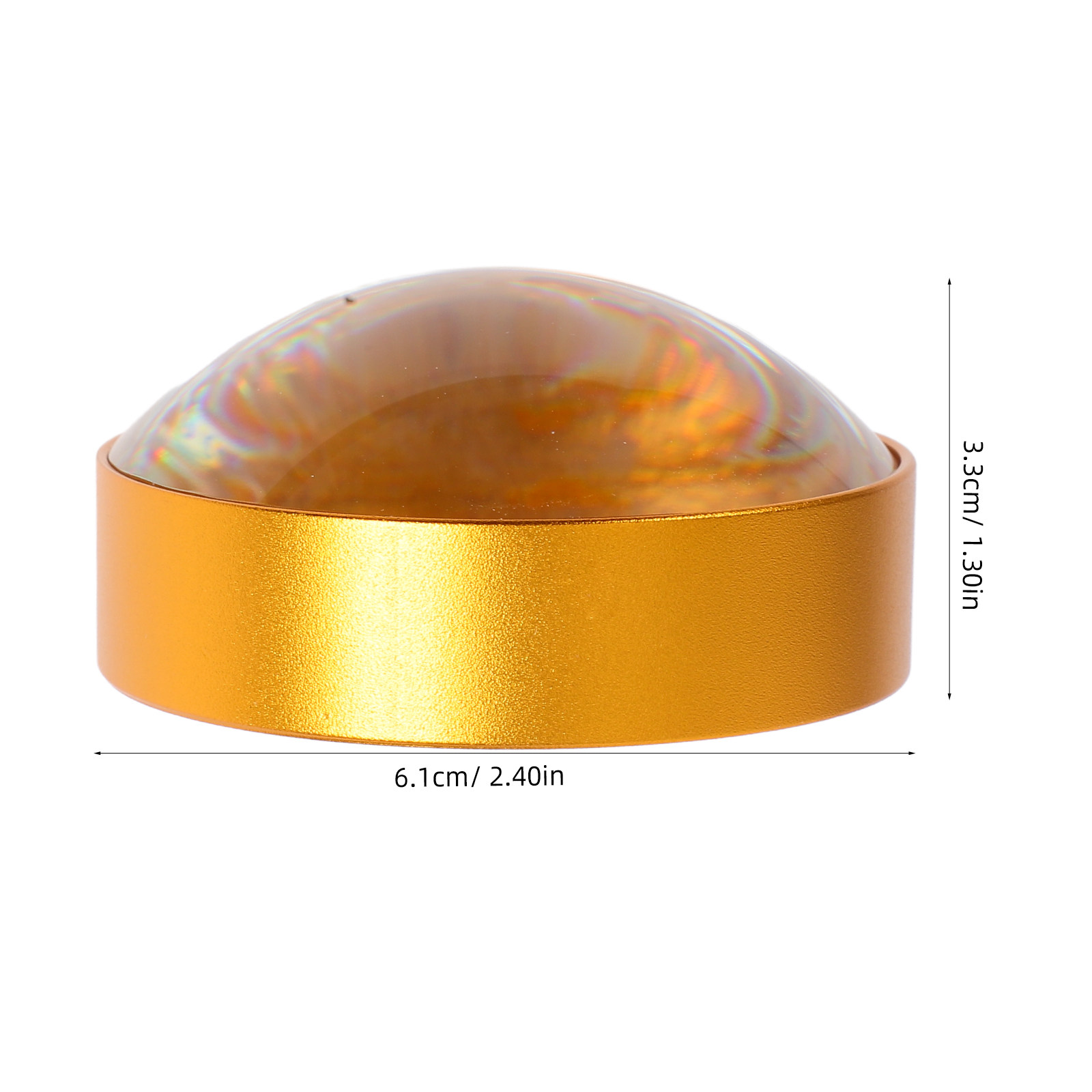 6X Spherical Optical Glass Dom – Book Weight Glass Bewertung und Preis