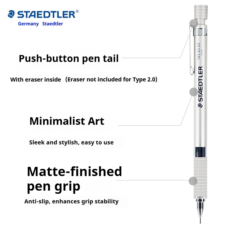 Staedtler 925 Full Metal Draft – Mechanical Pencil 0.3 Bewertung und Preis