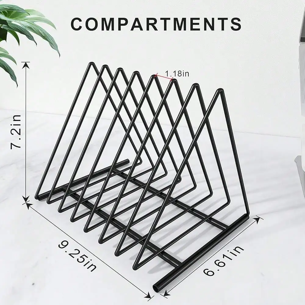 Triangle File Folder Racks,7 S – Magazine Holder Rack Bewertung und Preis