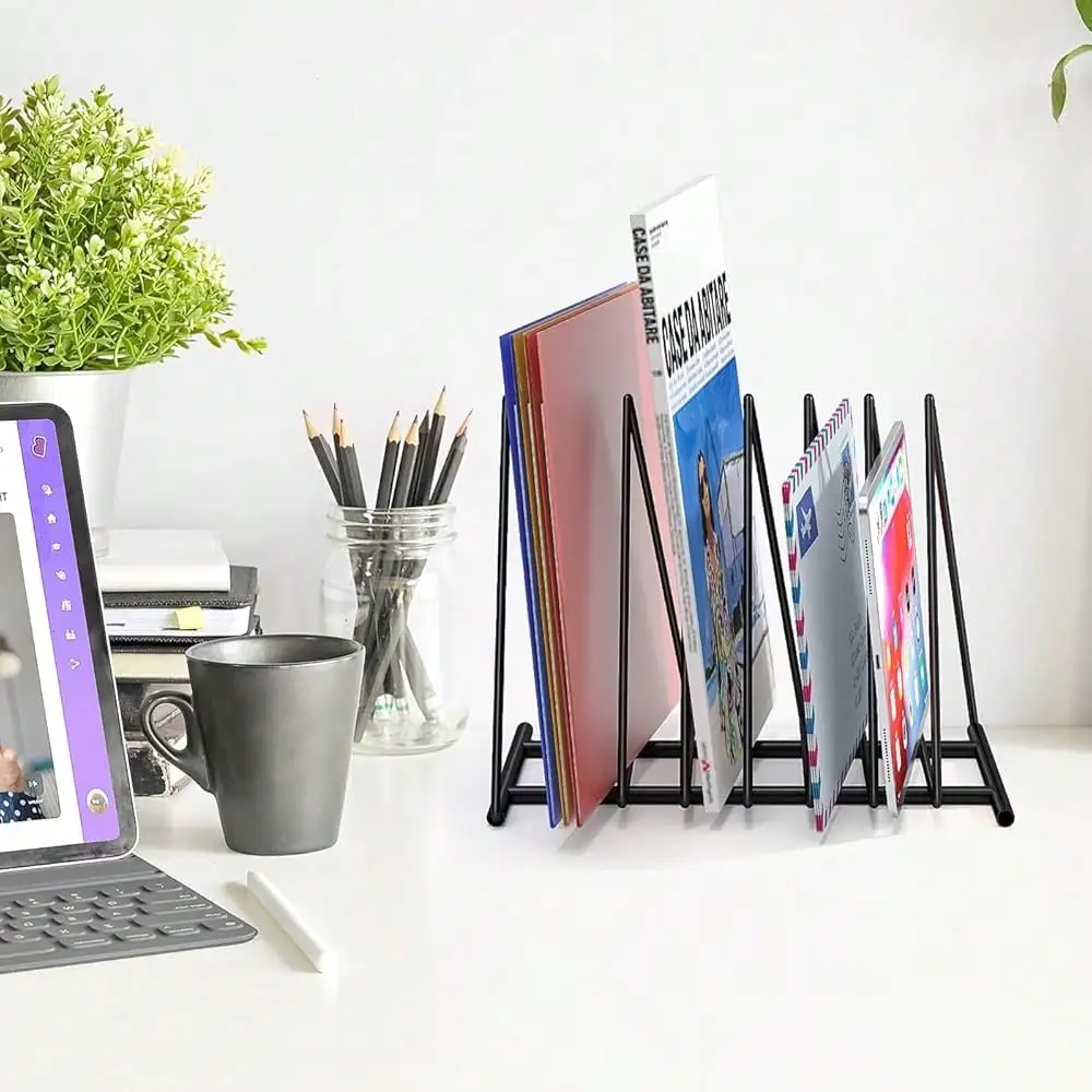 Triangle File Folder Racks,7 S – Magazine Holder Rack Bewertung und Preis