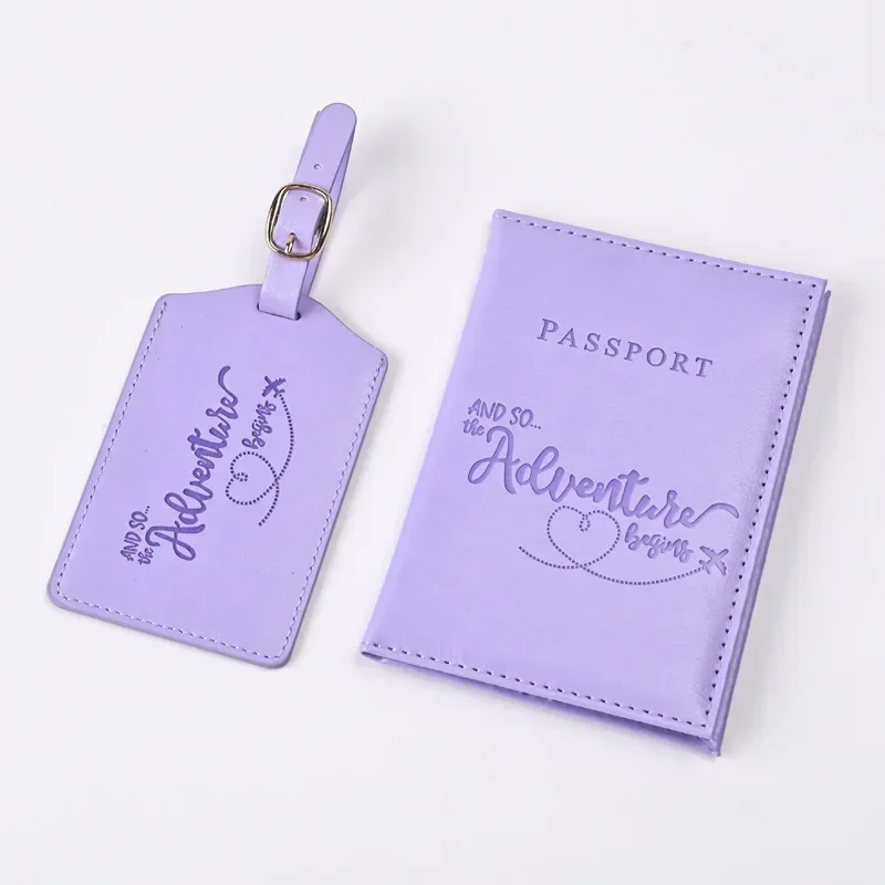 New Purple PU Leather Passport – Index Card Holder Bewertung und Preis