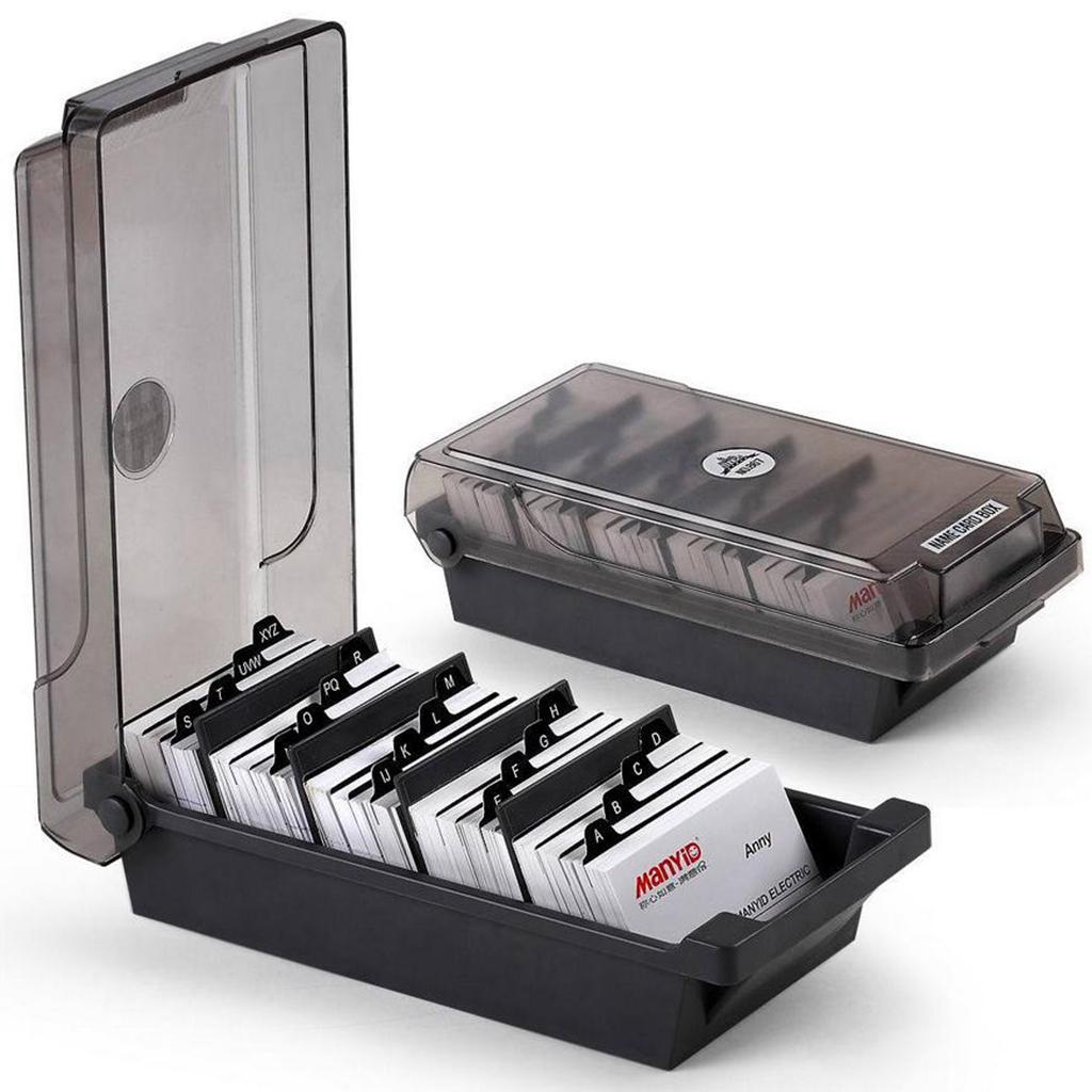 Large Plastic Index Card Stora – Card Index Box Bewertung und Preis