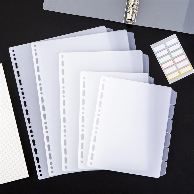 A4 A5 B5 Binder Dividers Gener – Tab Divider A4 Bewertung und Preis