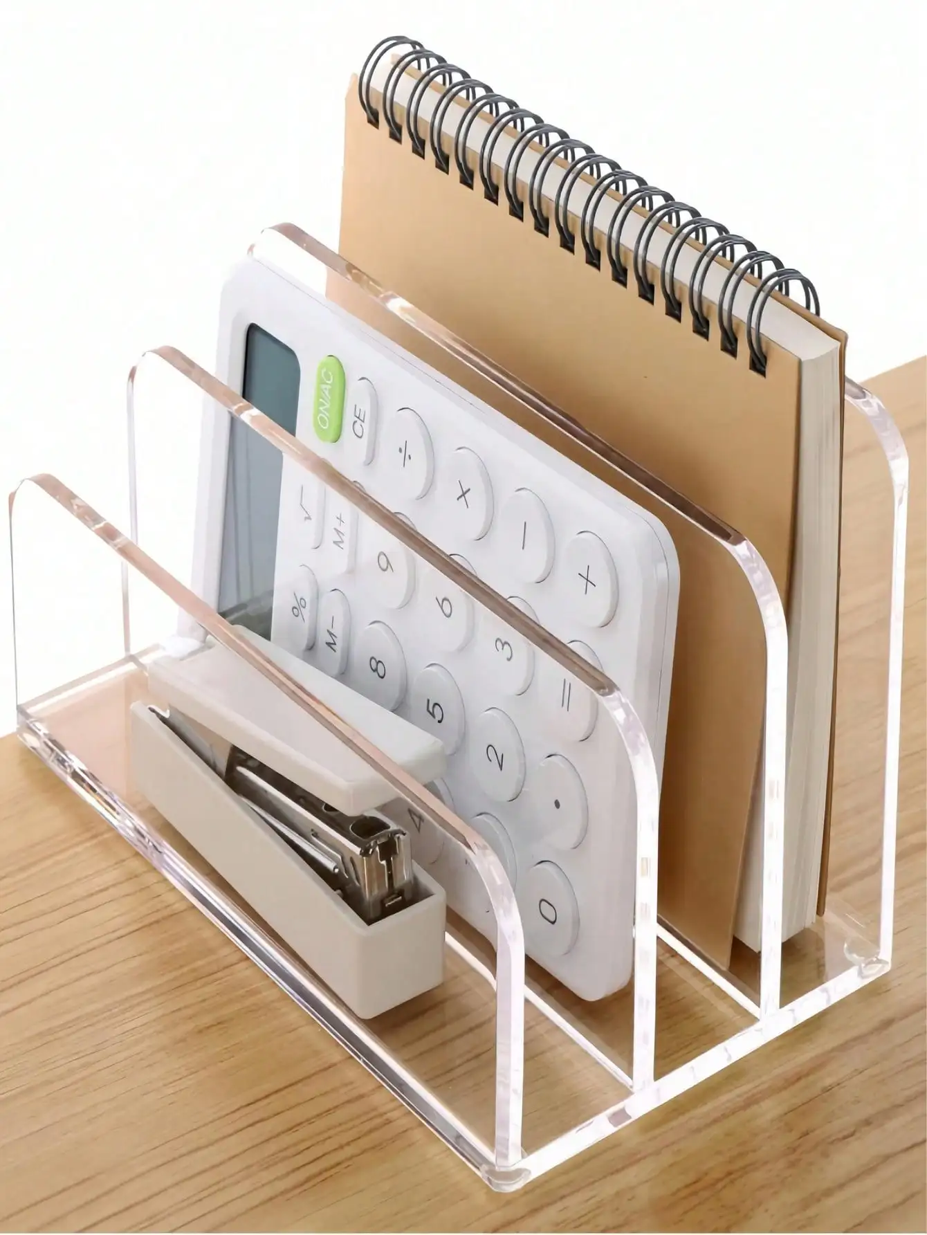 1Pc Acrylic File Folder, Desk  – Magazine Holder Rack Bewertung und Preis