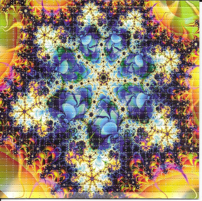 Fractal Psychedelic LSD Acid F – Ink Blotter Paper Bewertung und Preis