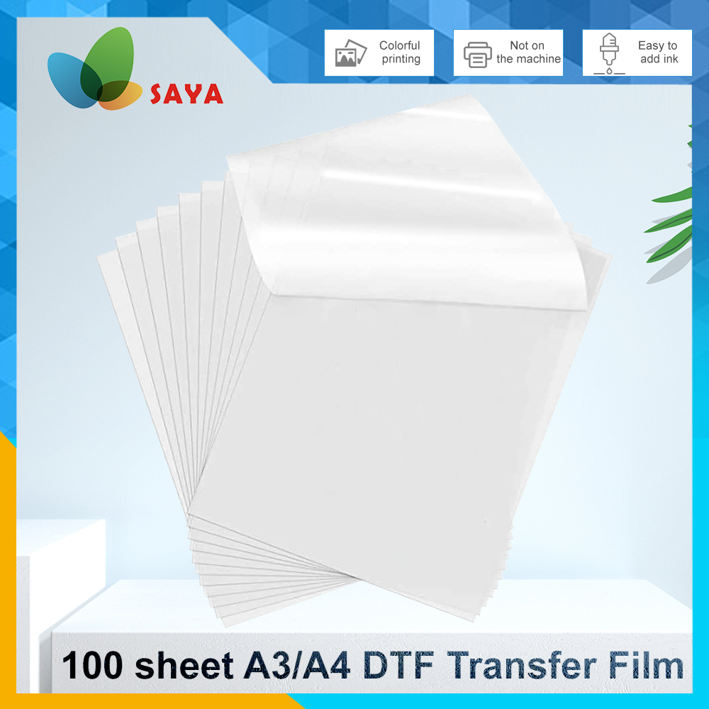 50/100 pcs DTF Film A3/A4 Doub – Ink Blotter Paper Bewertung und Preis