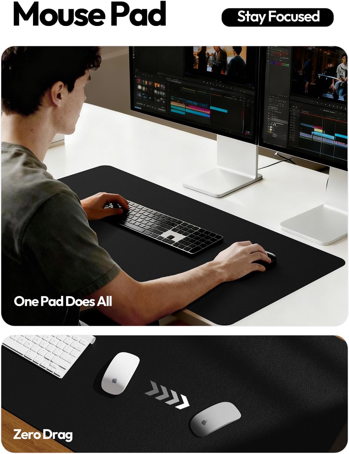 Large Leather Desk Pad Protect – Leather Desk Pad Bewertung und Preis