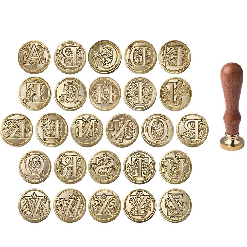 A-Z Vintage Sealed Wax Stamp H – Wax Seal Stamp Set Bewertung und Preis