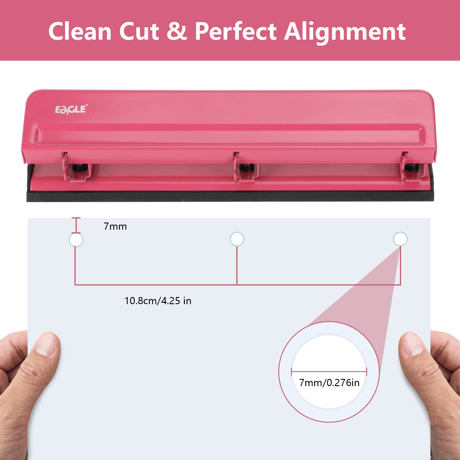 EAGLE 3-Hole Puncher for A4 Pa – Binder A4 Lever Bewertung und Preis