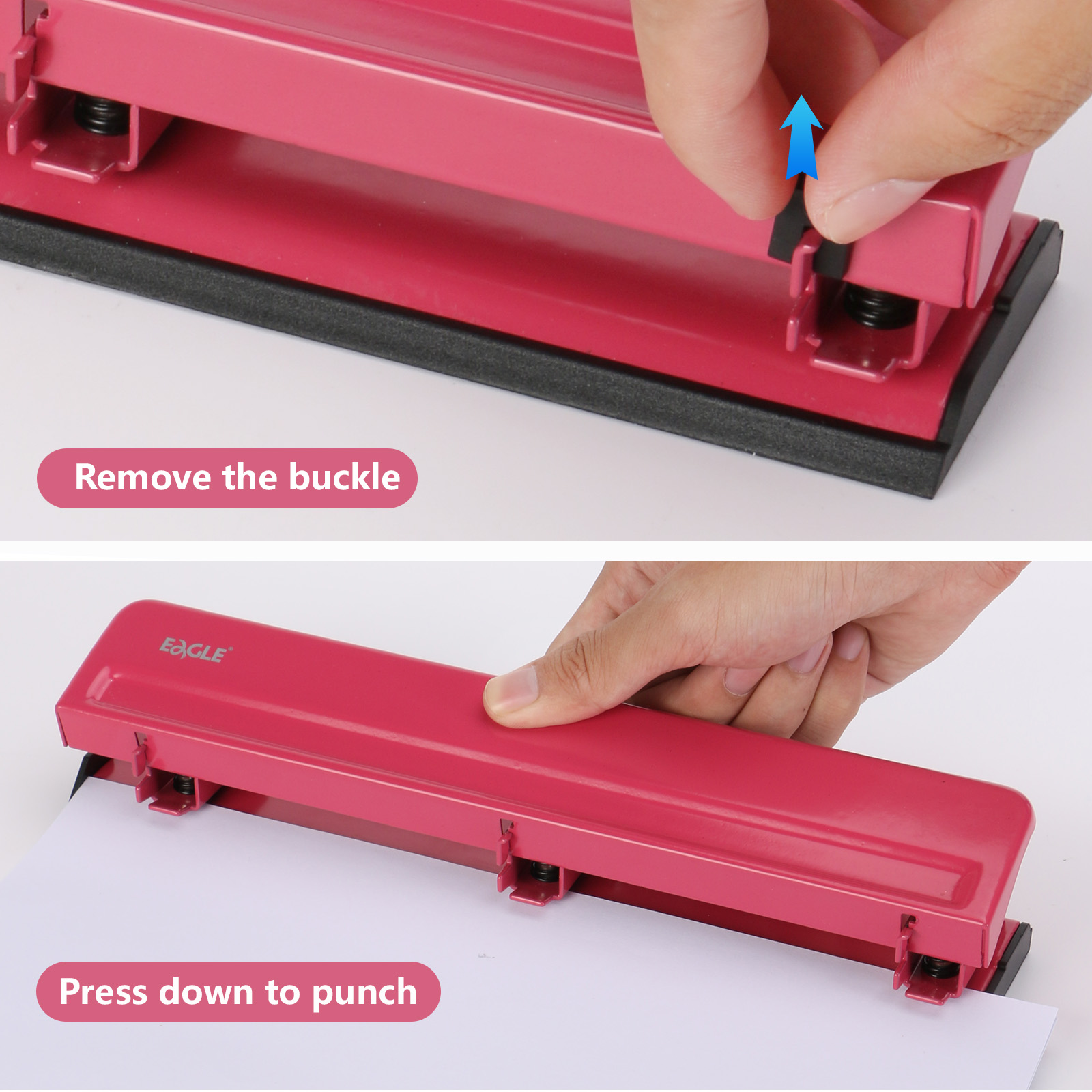 EAGLE 3-Hole Puncher for A4 Pa – Binder A4 Lever Bewertung und Preis