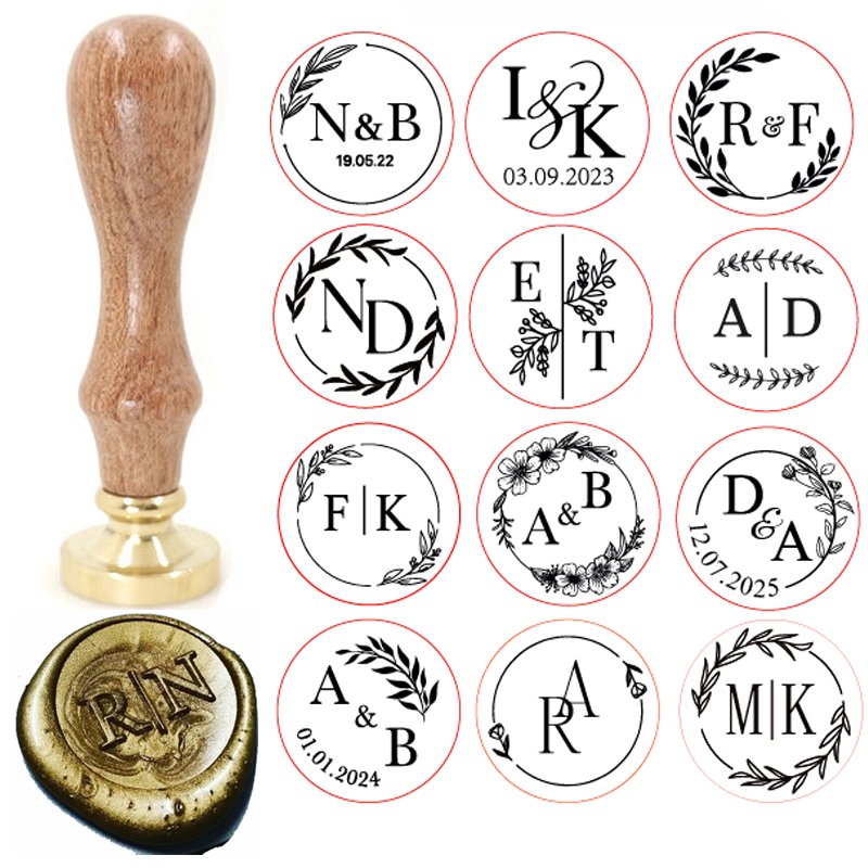 Custom brass wax seal Stamp wi – Wax Seal Stamp Set Bewertung und Preis