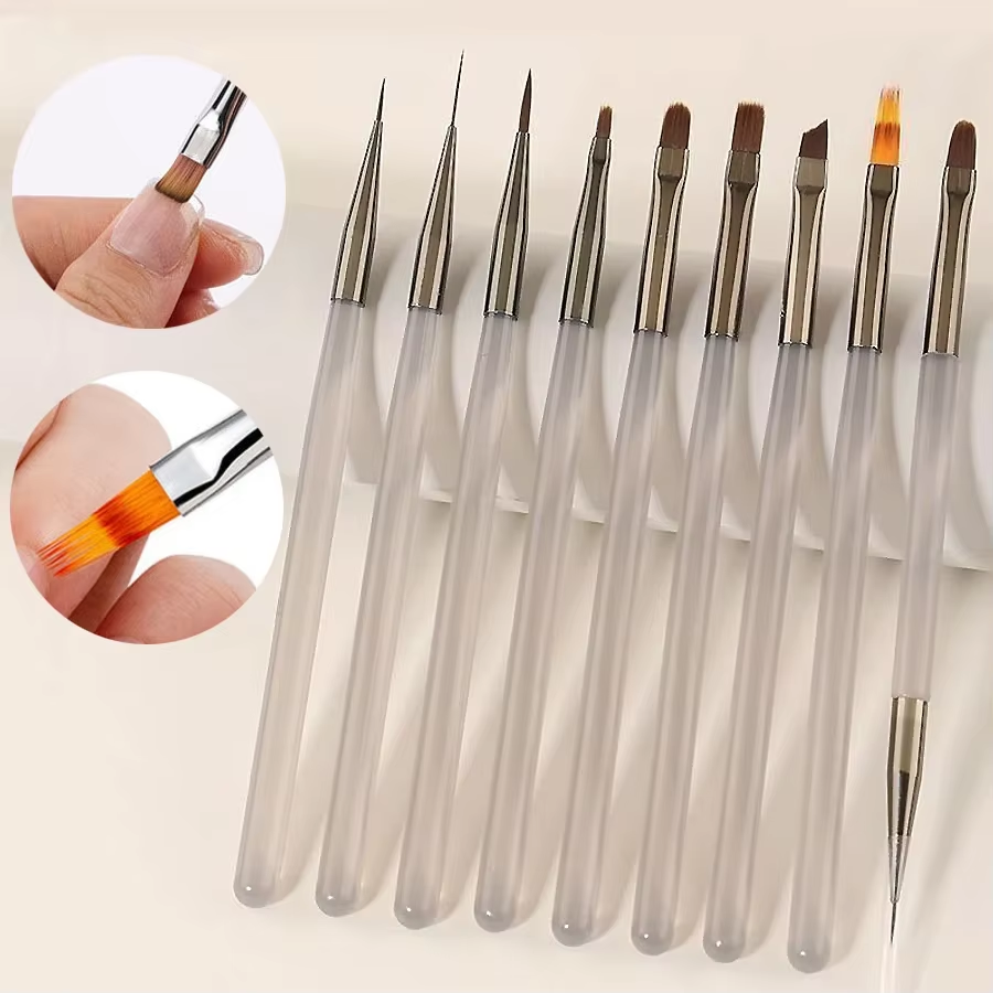 LINMANDA 9 Pack Gray Nail Art  – Gel Refill Pack Bewertung und Preis