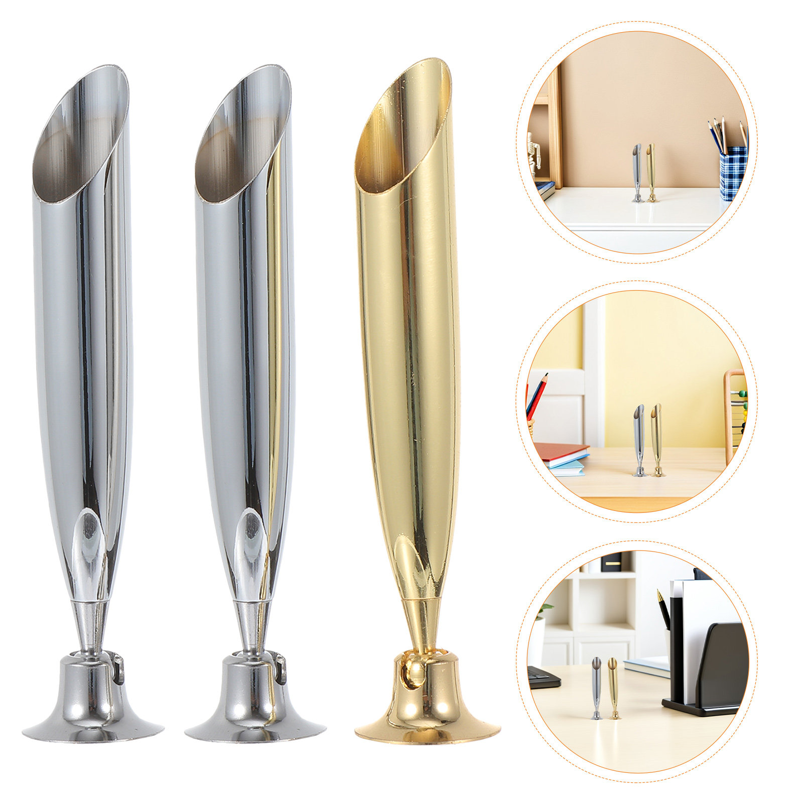 3Pcs Metal Single Pen Stand Ho – Pen Rest Single Bewertung und Preis