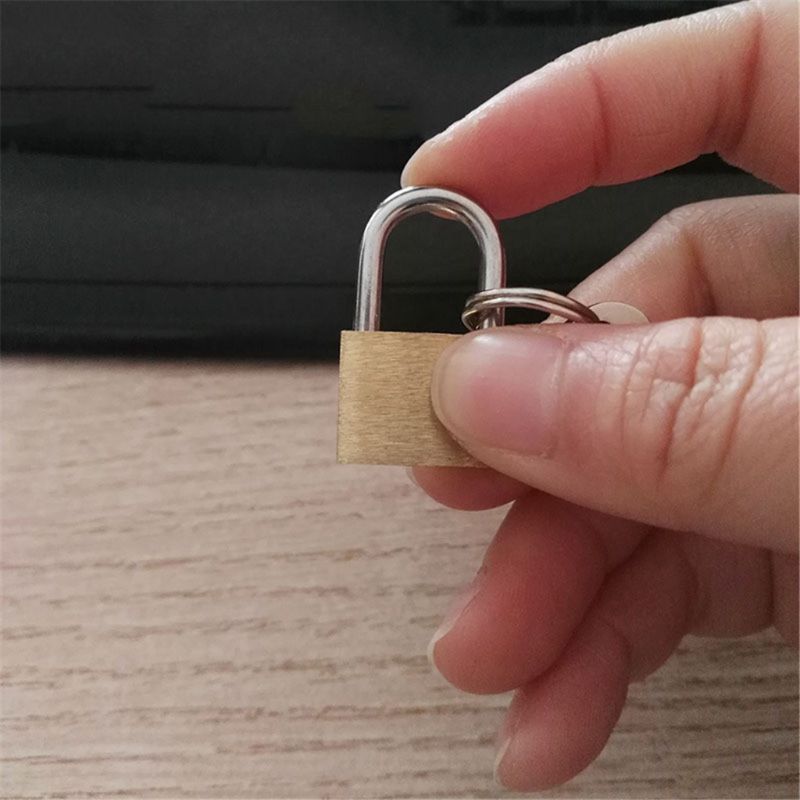Brass Padlock with Keys, Small – Letter Opener Brass Bewertung und Preis