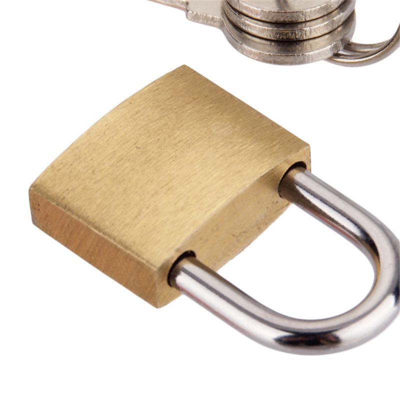Brass Padlock with Keys, Small – Letter Opener Brass Bewertung und Preis