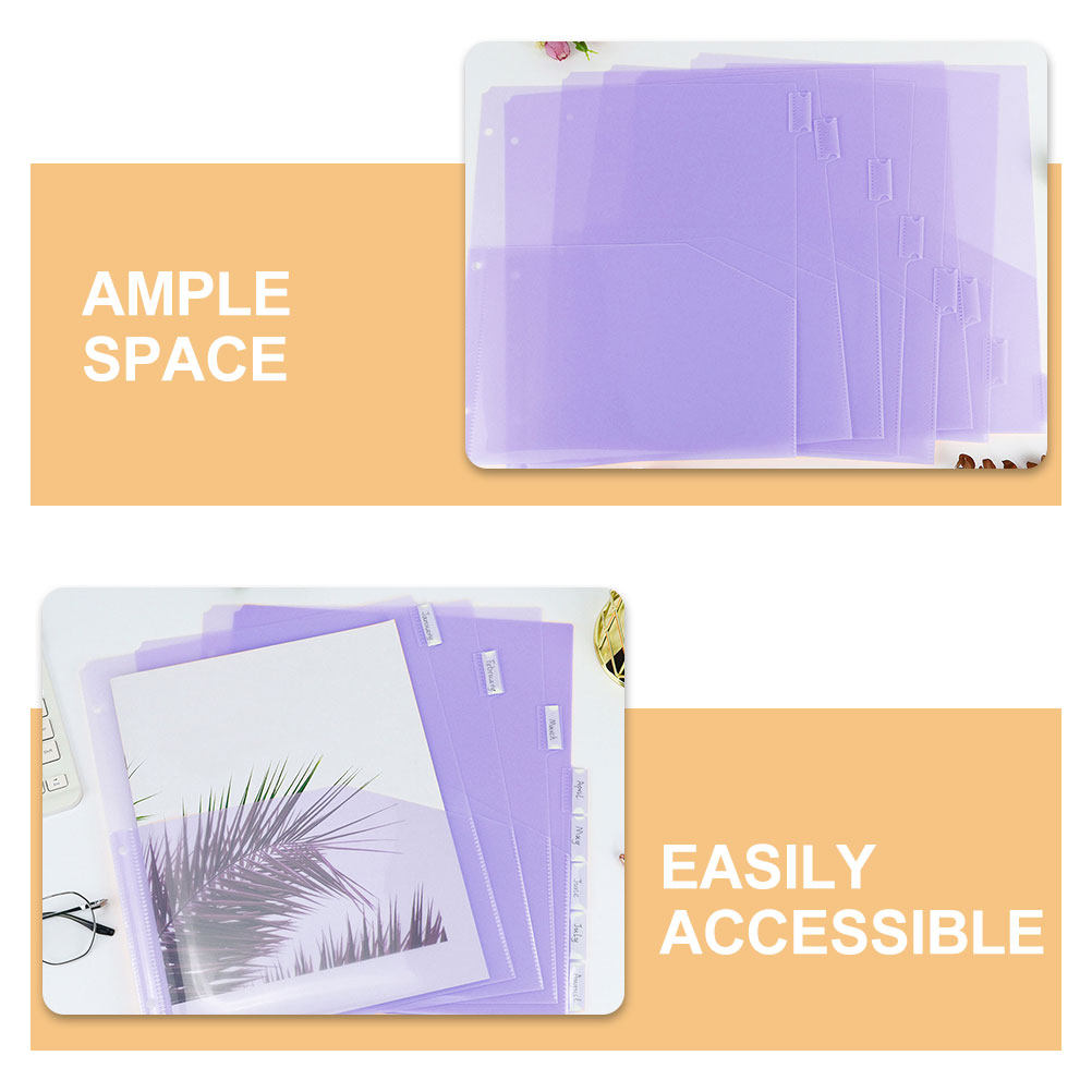 2Sets Binder Dividers A4 Plast – Tab Divider A4 Bewertung und Preis